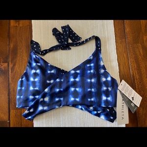 Athleta bra cup wrap bikini top